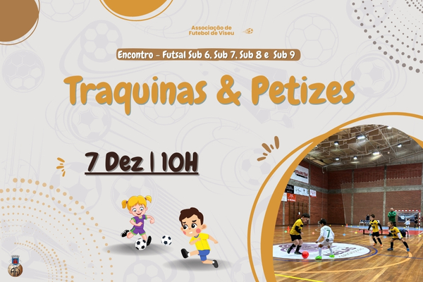  Encontro de Traquinas e Petizes de Futsal em Nelas